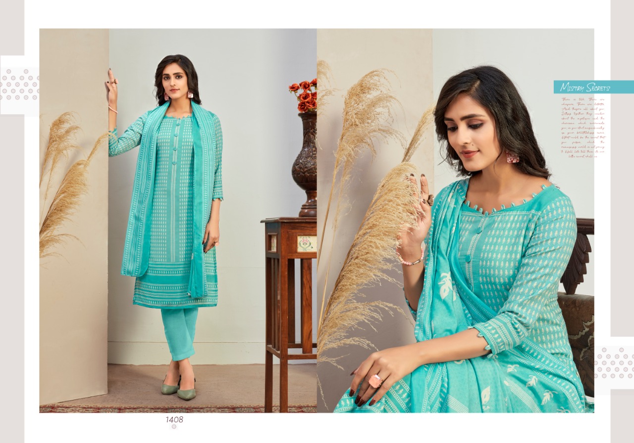 bipson mahek 1407 1414 cotton astonishing salwar suit catalog