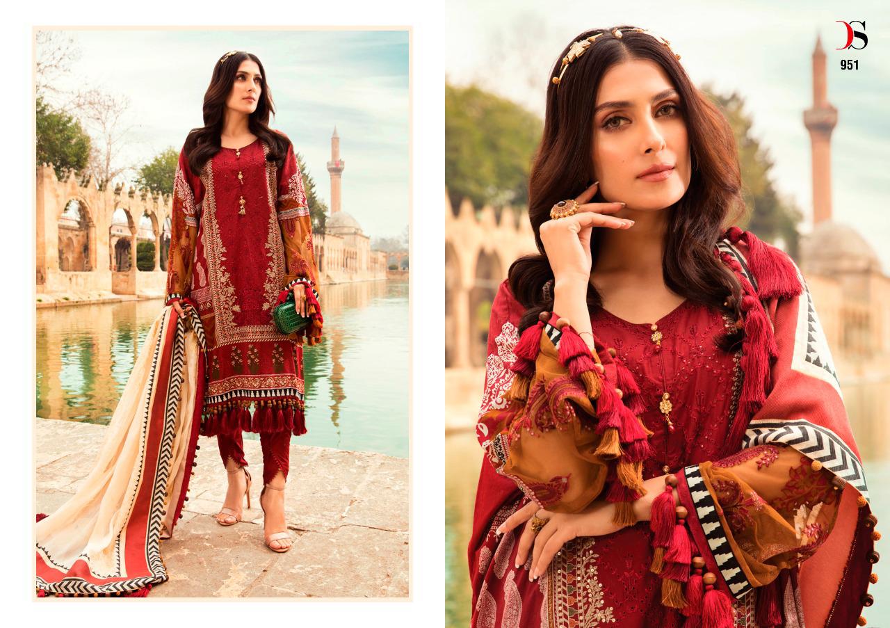 deepsy suits maria b lawn 21 02 cotton gorgeous look salwar suit catalog