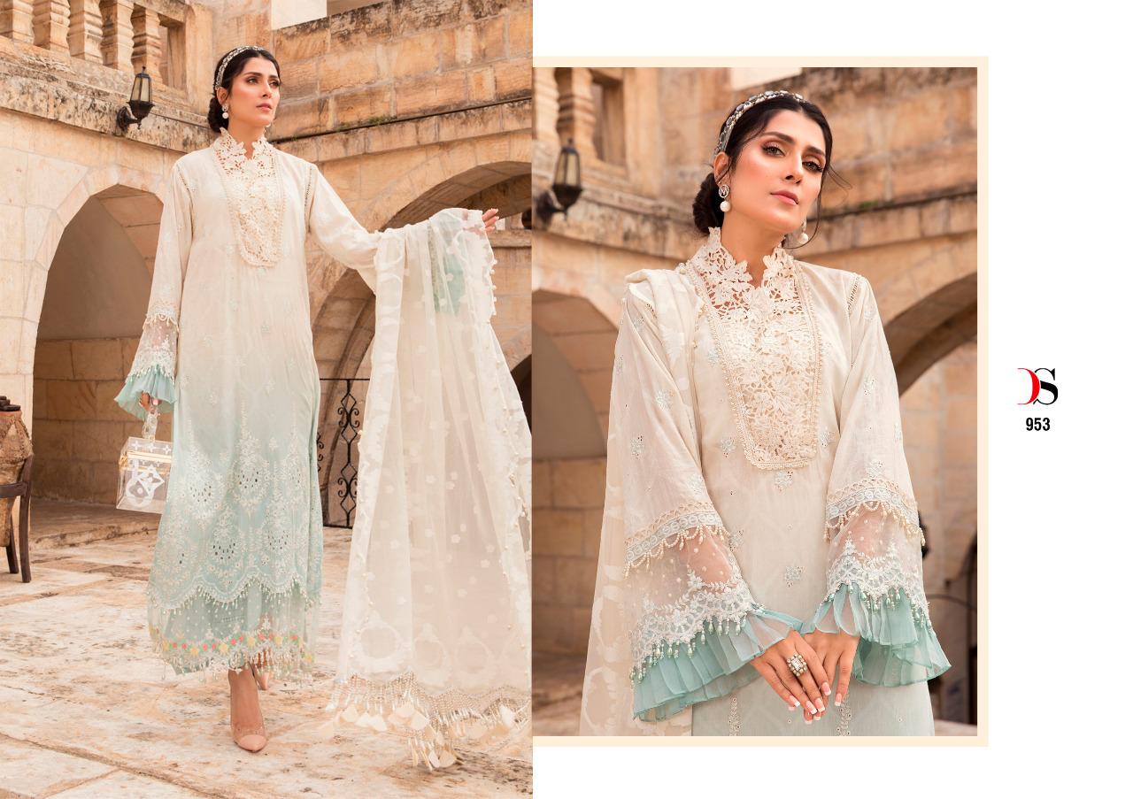 deepsy suits maria b lawn 21 02 cotton gorgeous look salwar suit catalog