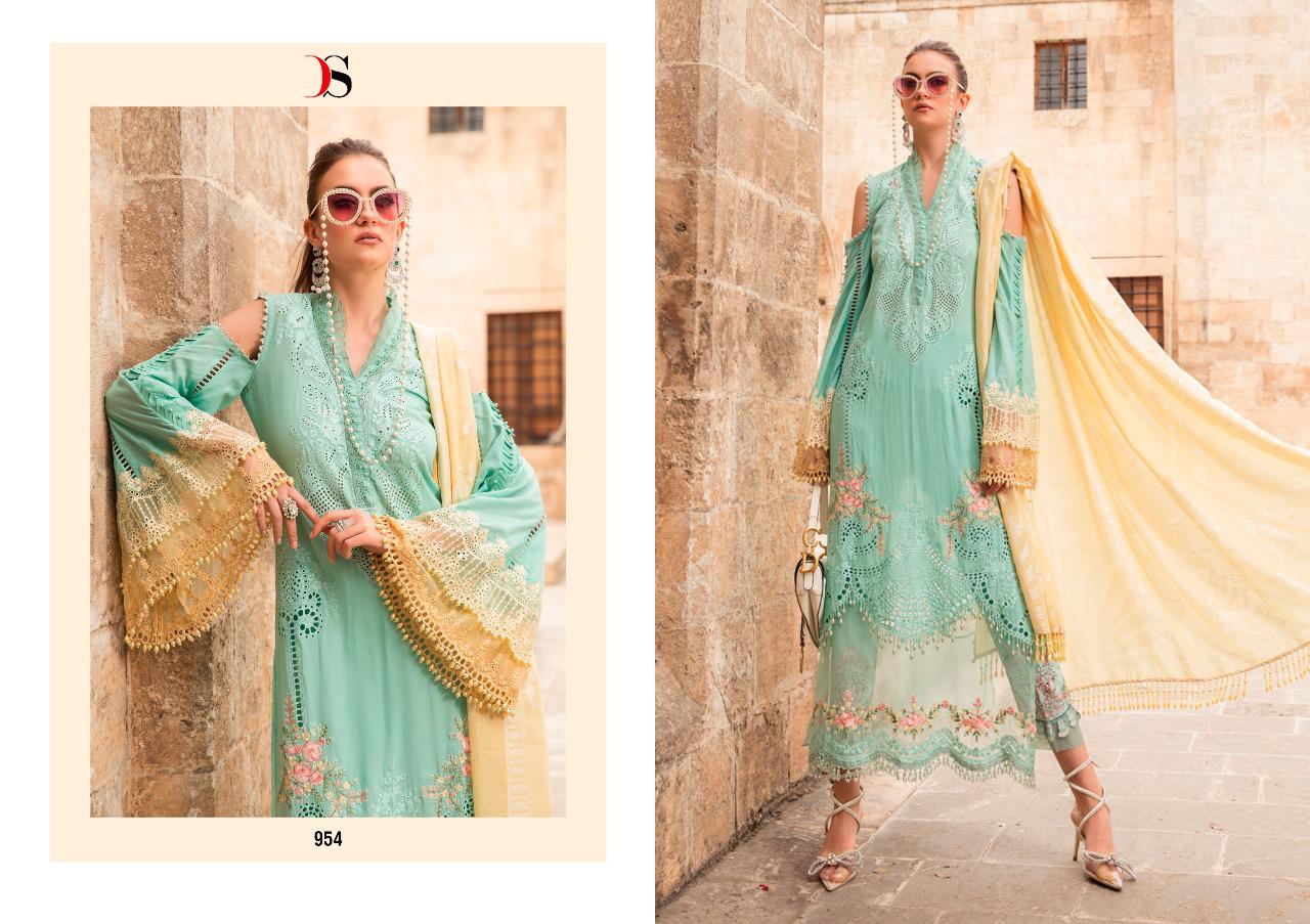 deepsy suits maria b lawn 21 02 cotton gorgeous look salwar suit catalog