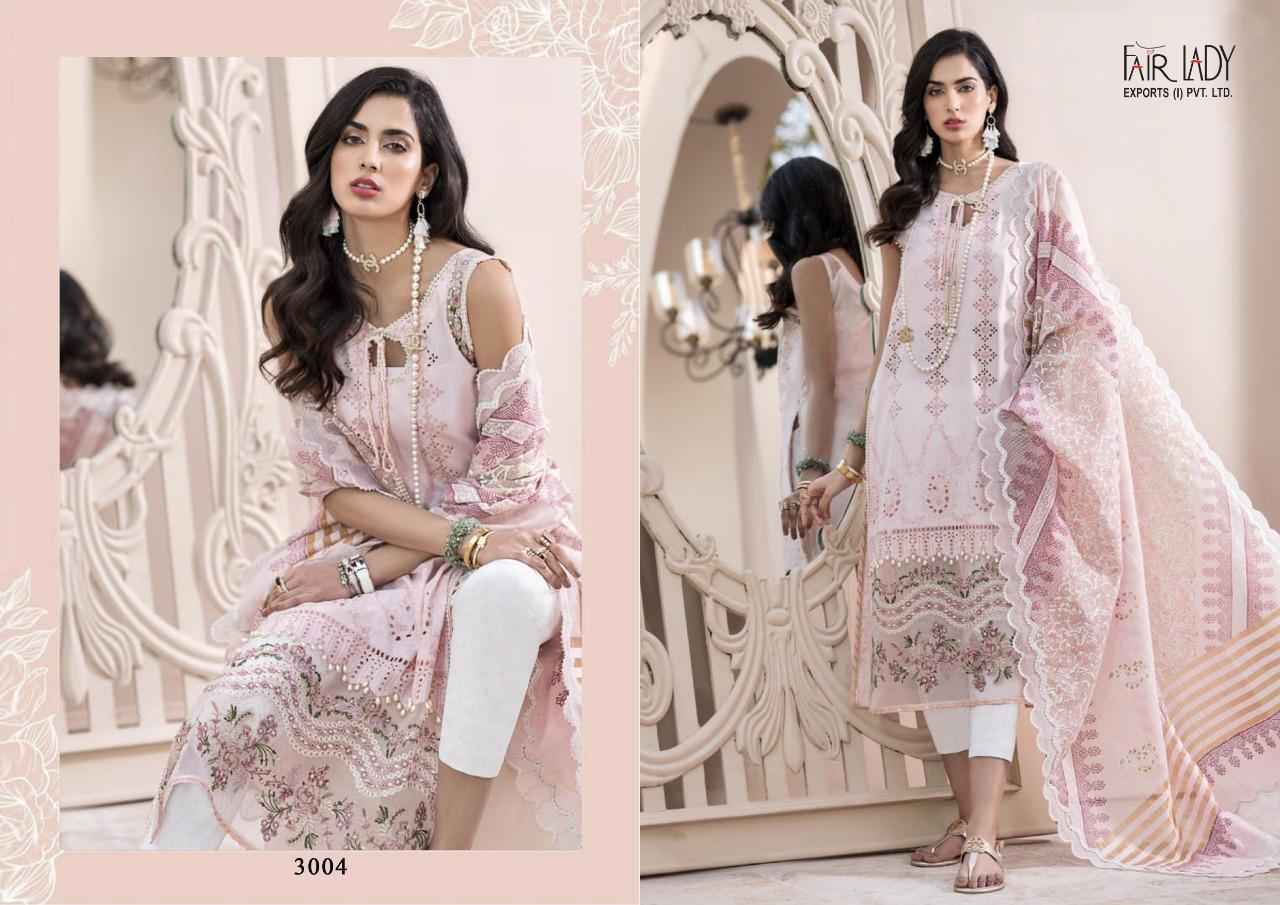 fair lady noor jam satin festive look salwar suit with chiffon dupatta catalog