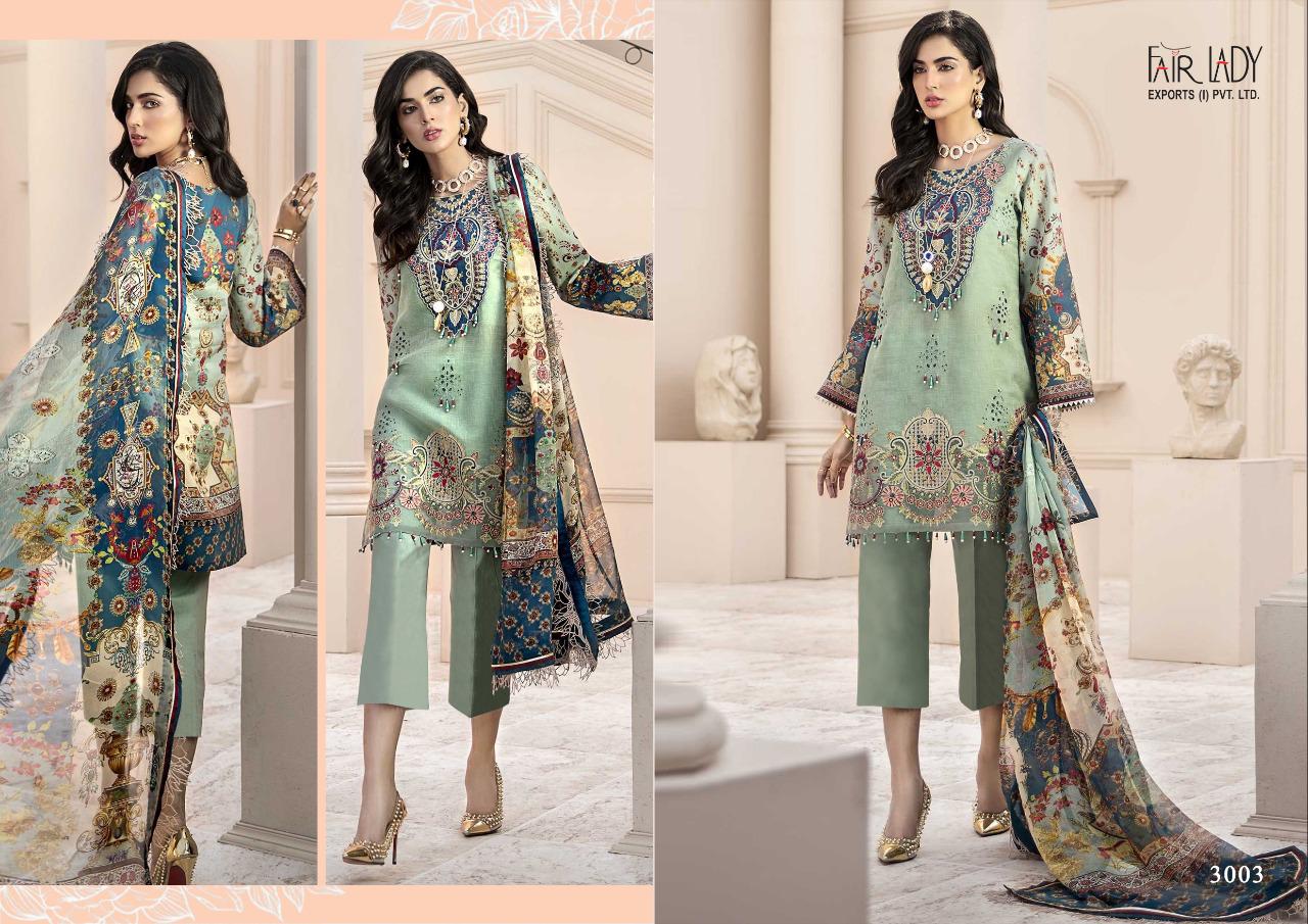 fair lady noor jam satin festive look salwar suit with chiffon dupatta catalog