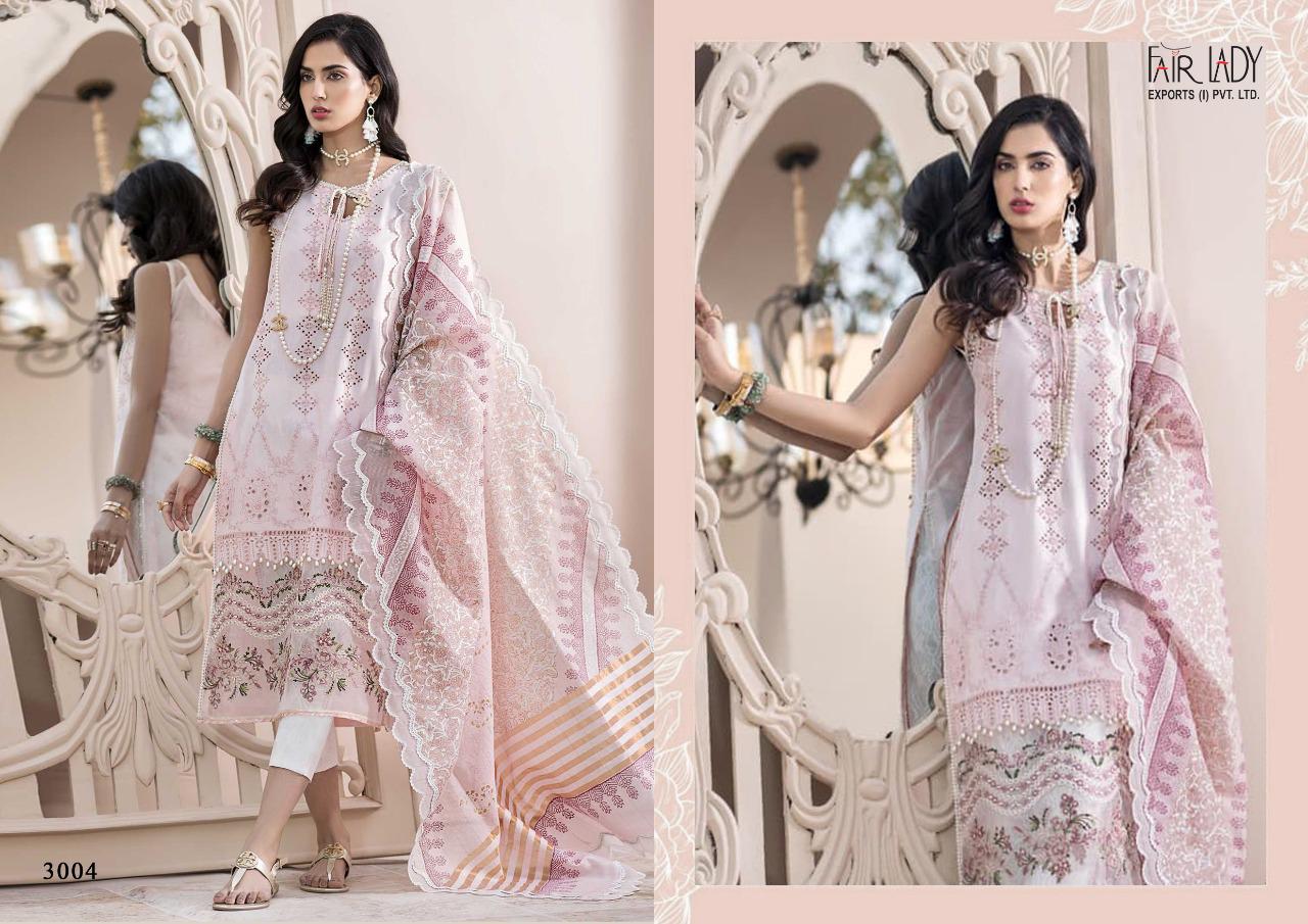 fair lady noor jam satin festive look salwar suit with chiffon dupatta catalog