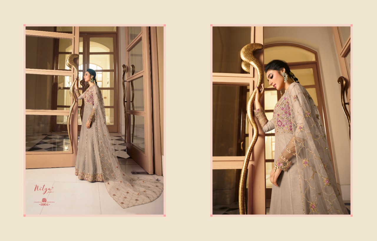 lt nitya vol 169 super silk gorgeous look salwar suit catalog