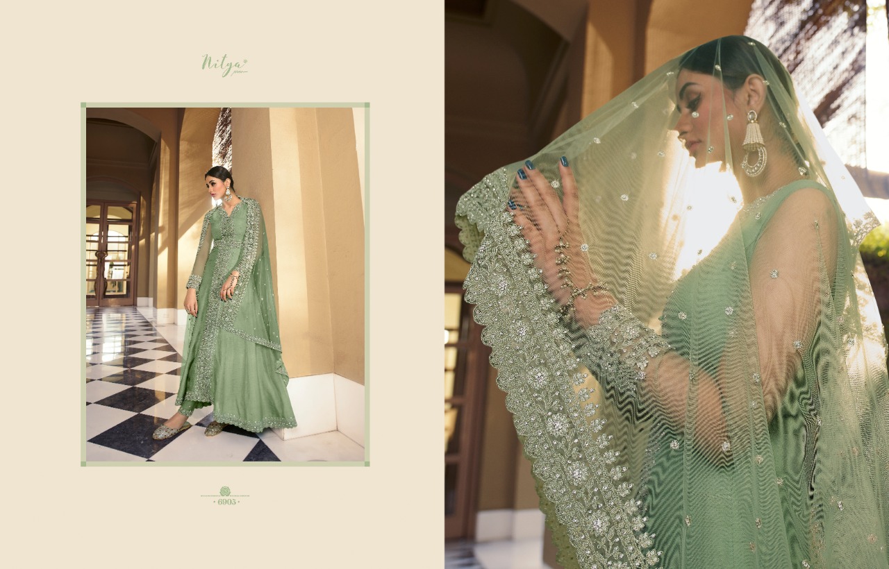 lt nitya vol 169 super silk gorgeous look salwar suit catalog