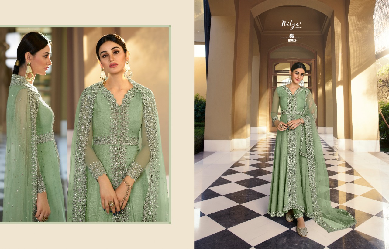 lt nitya vol 169 super silk gorgeous look salwar suit catalog