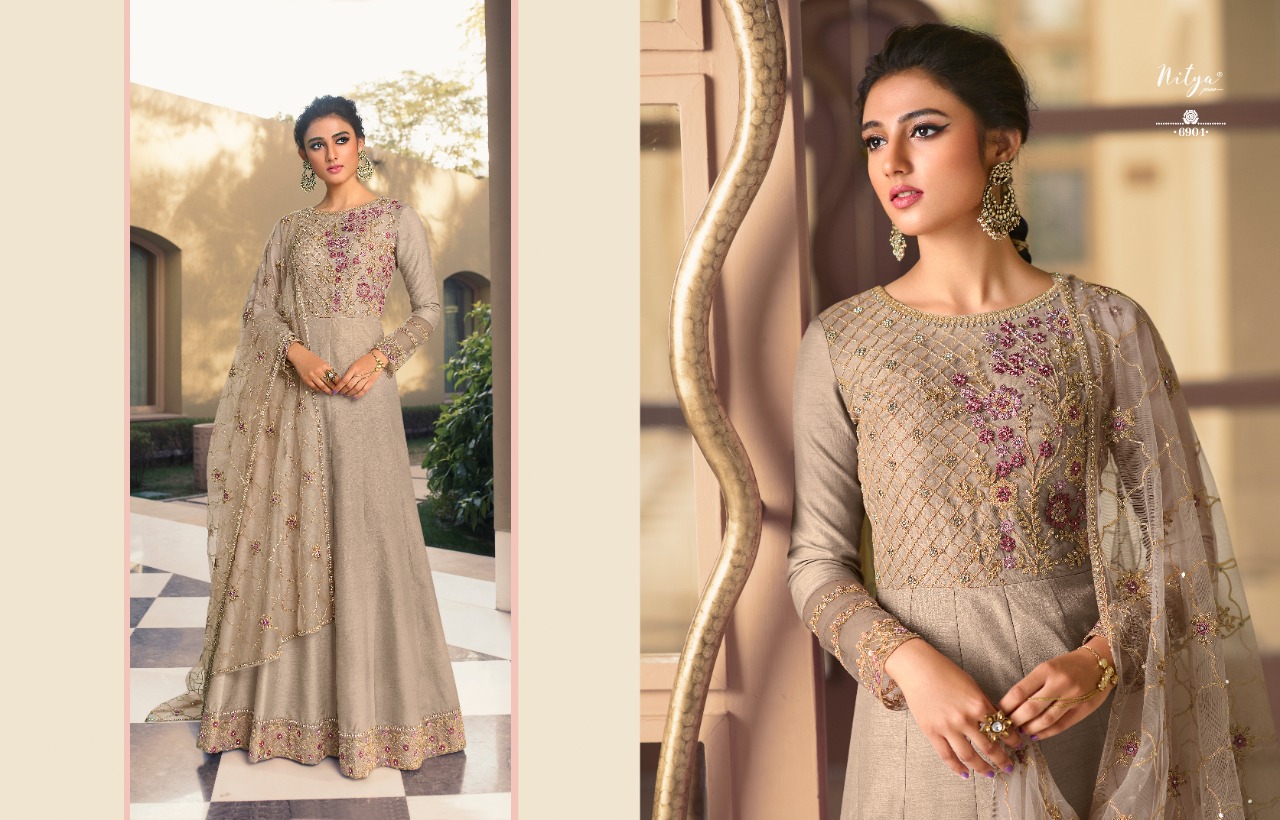 lt nitya vol 169 super silk gorgeous look salwar suit catalog