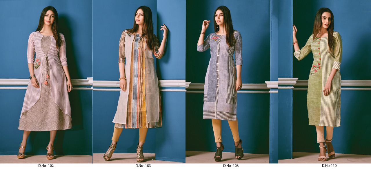 tunic house tarino cotton classic trendy look kurti catalog