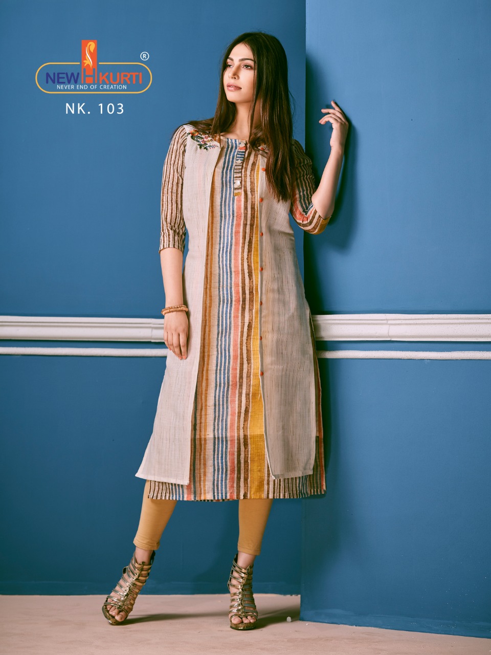 tunic house tarino cotton classic trendy look kurti catalog