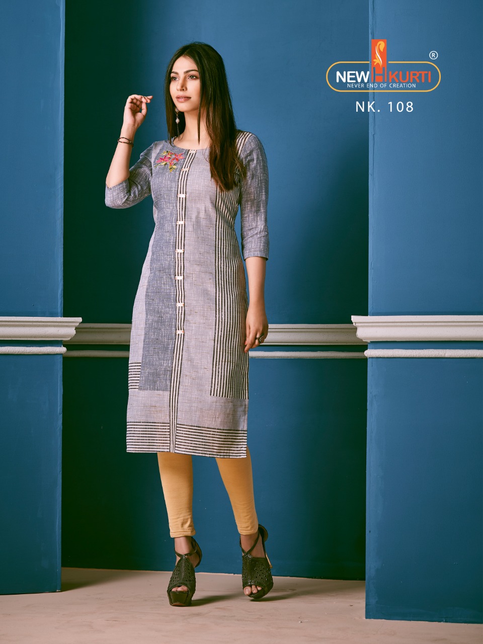 tunic house tarino cotton classic trendy look kurti catalog