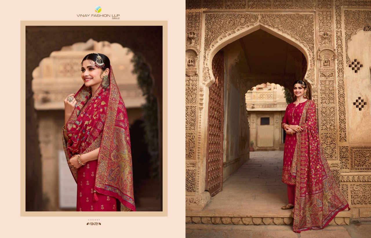 vinay fashion bunnai viscos gorgeous look salwar suit catalog