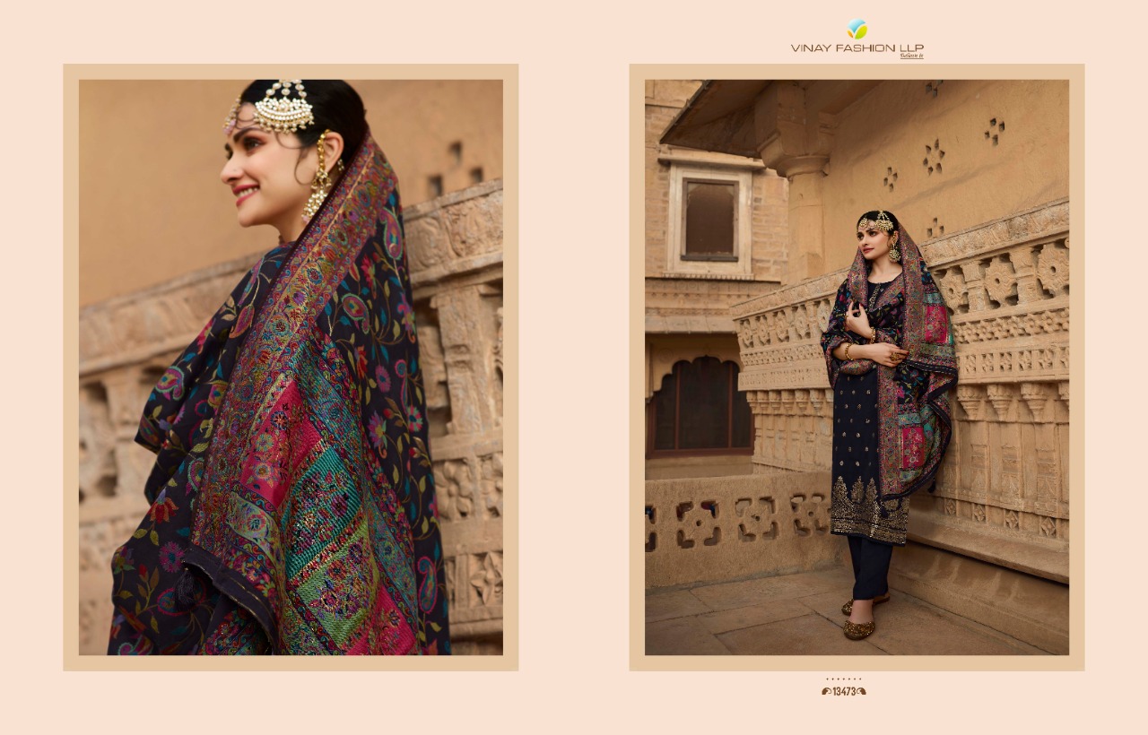 vinay fashion bunnai viscos gorgeous look salwar suit catalog