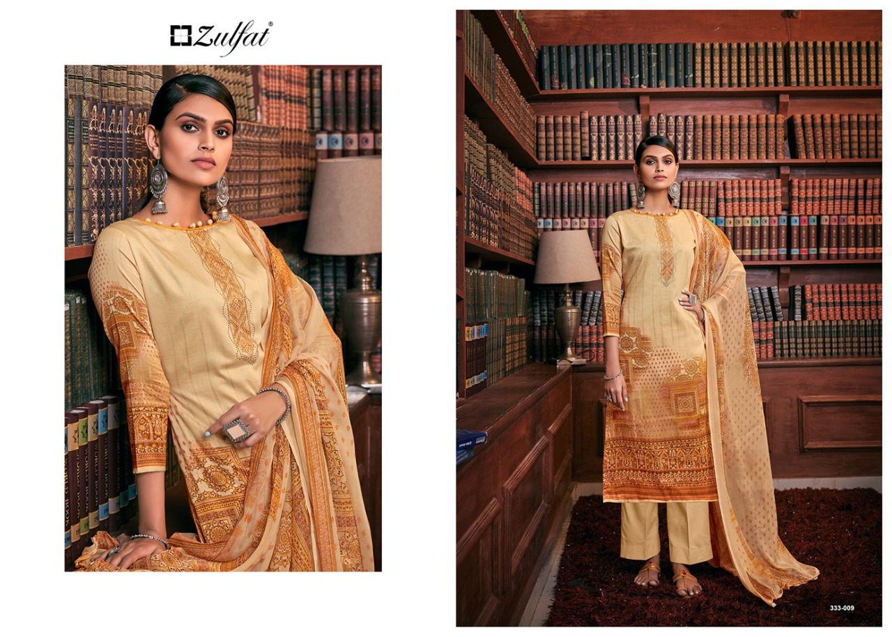 zulfat designer suits iris cotton exclusive digital print salwar suit catalog