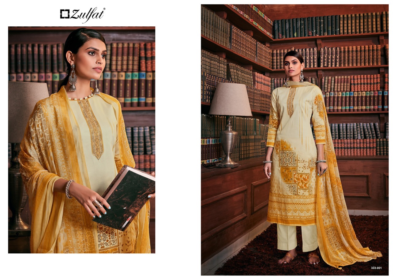 zulfat designer suits iris cotton exclusive digital print salwar suit catalog