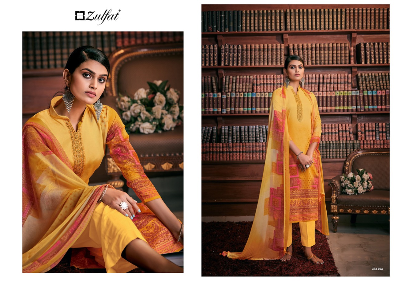 zulfat designer suits iris cotton exclusive digital print salwar suit catalog