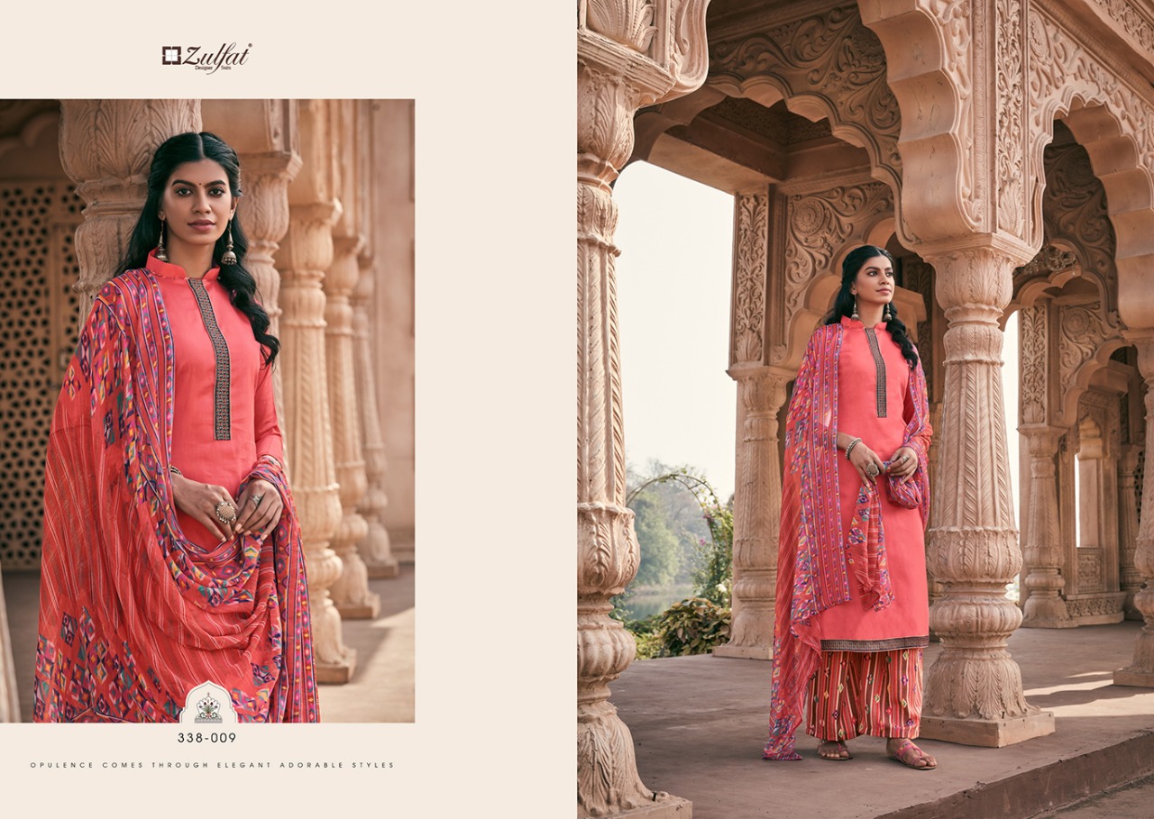 zulfat designer suits patiala magic jam cotton exclusive digital print salwar suit catalog