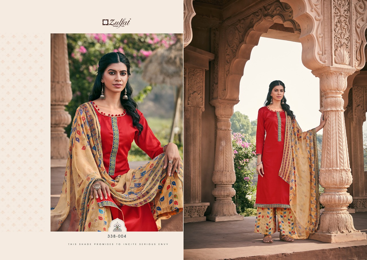 zulfat designer suits patiala magic jam cotton exclusive digital print salwar suit catalog