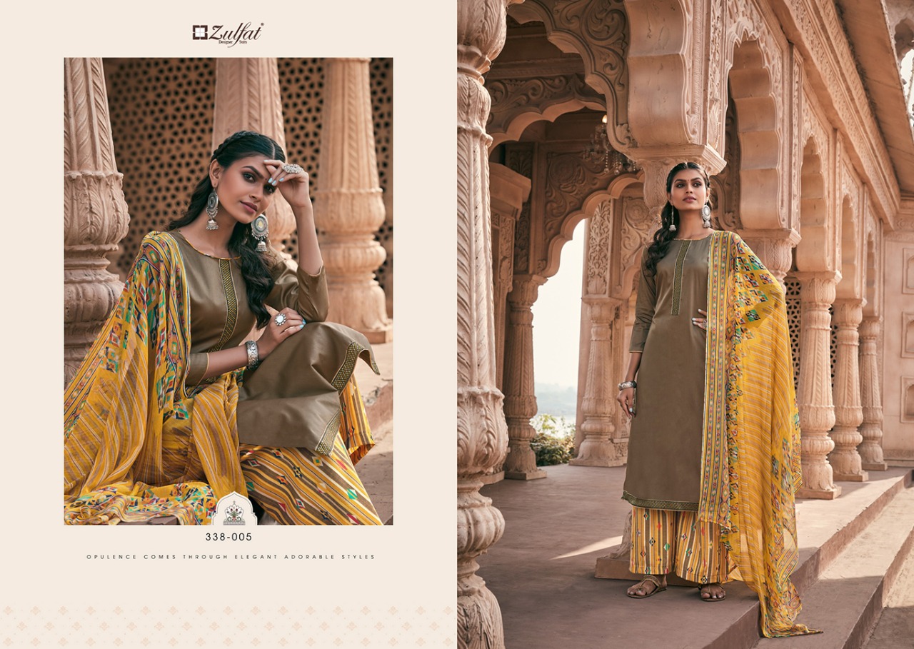 zulfat designer suits patiala magic jam cotton exclusive digital print salwar suit catalog