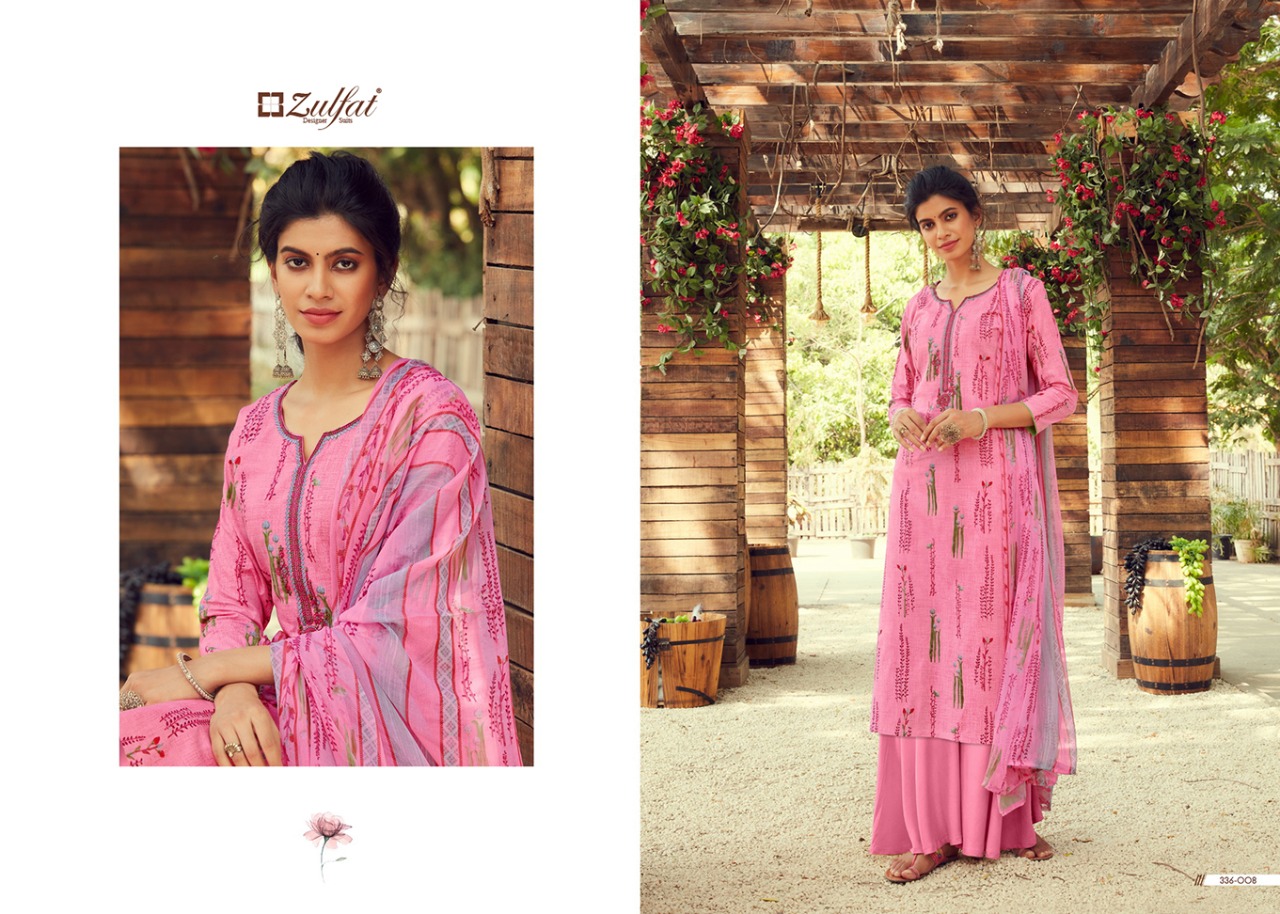 zulfat designer suits siyahi cotton exclusive digital print salwar suit catalog