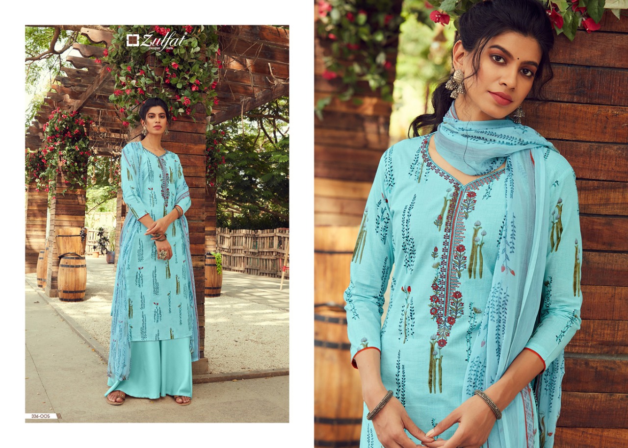 zulfat designer suits siyahi cotton exclusive digital print salwar suit catalog