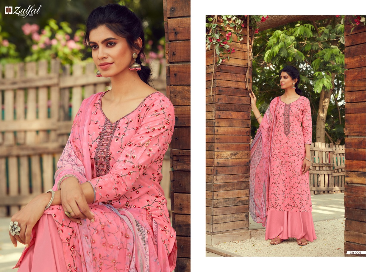 zulfat designer suits siyahi cotton exclusive digital print salwar suit catalog