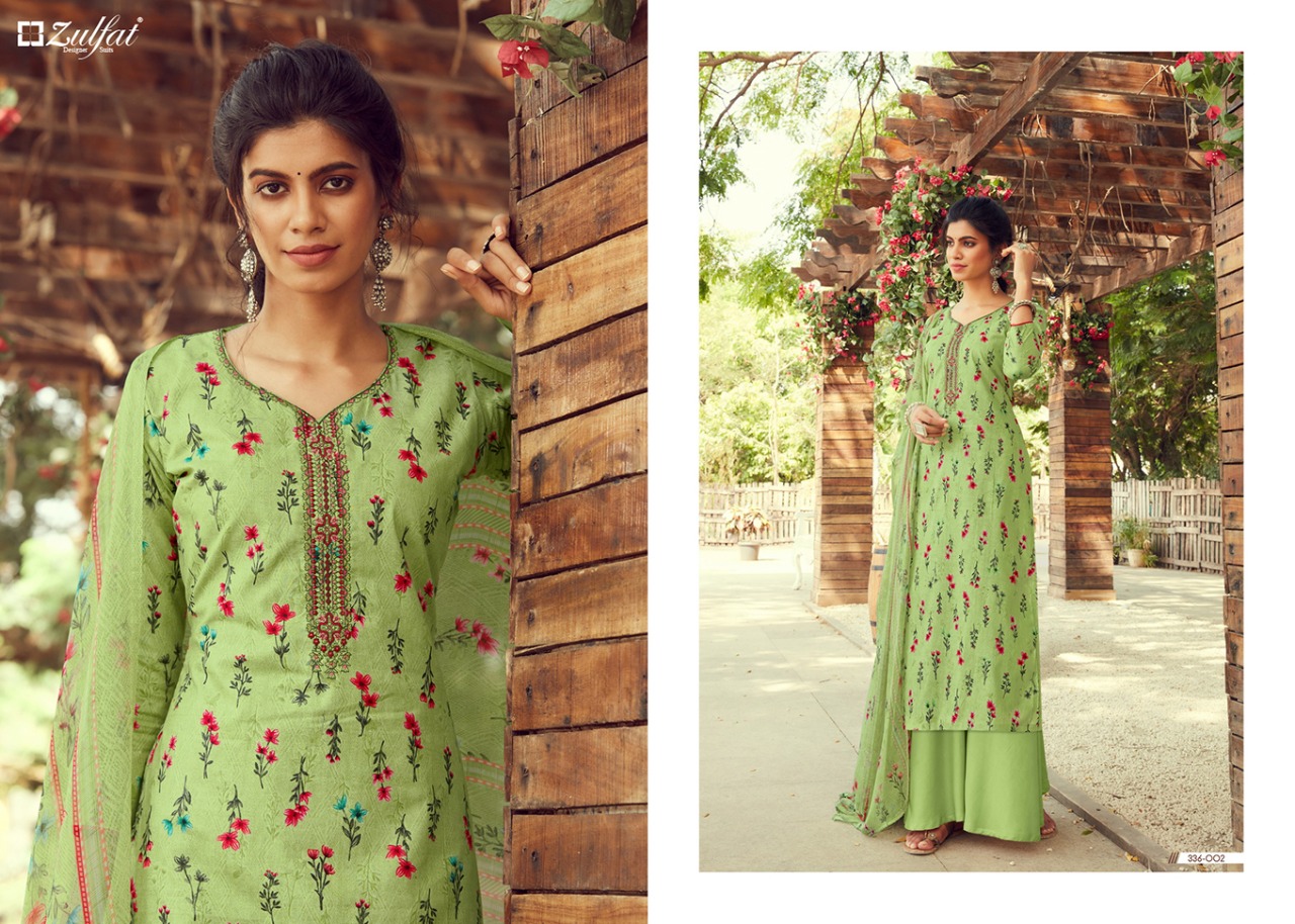 zulfat designer suits siyahi cotton exclusive digital print salwar suit catalog