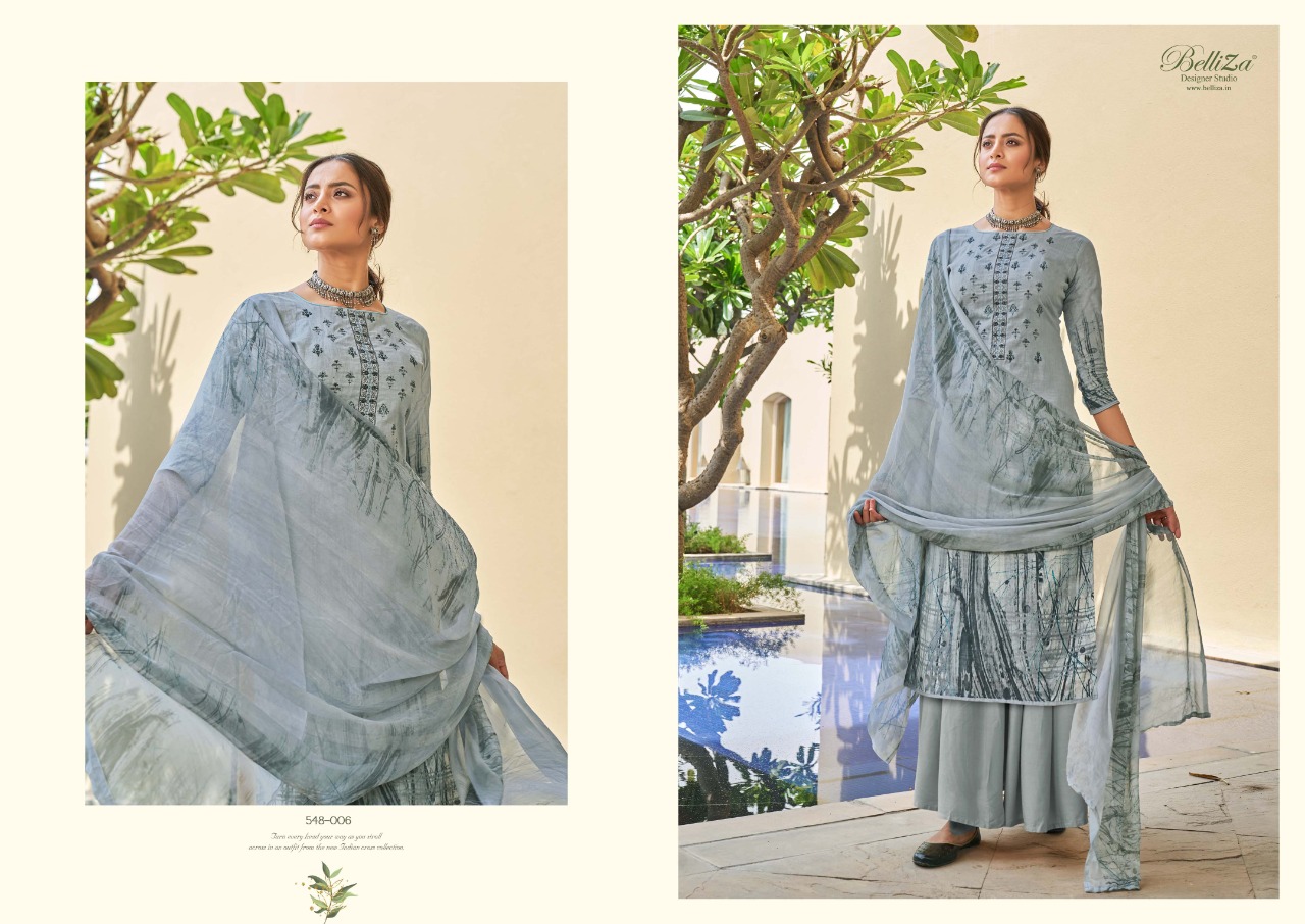 belliza designer studio maanjari cotton exclucive colours and print salwar suit catalog