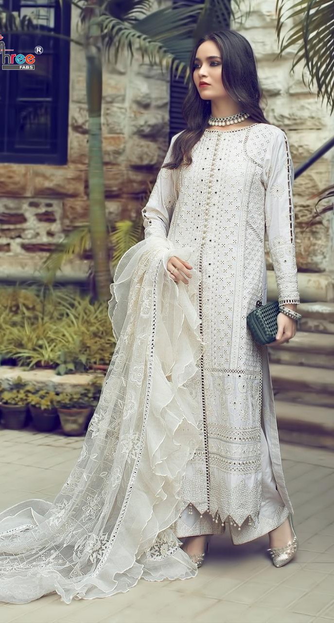 shree fab s 1001 pure lawn innovative style salwar suit single