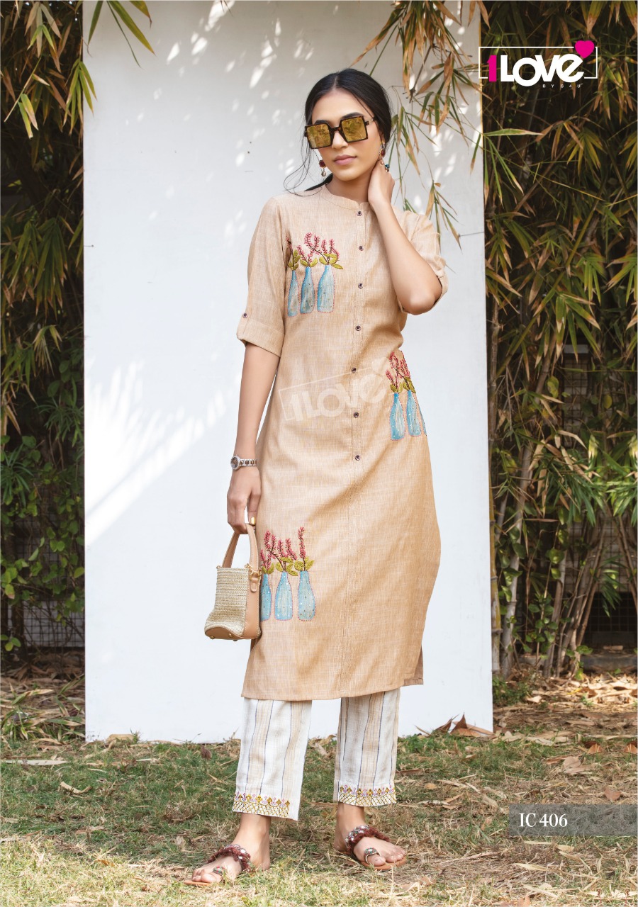 su4 indi chic rayon regal look kurti with pant catalog