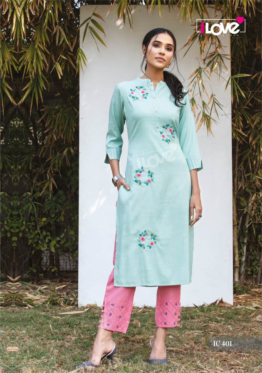 su4 indi chic rayon regal look kurti with pant catalog