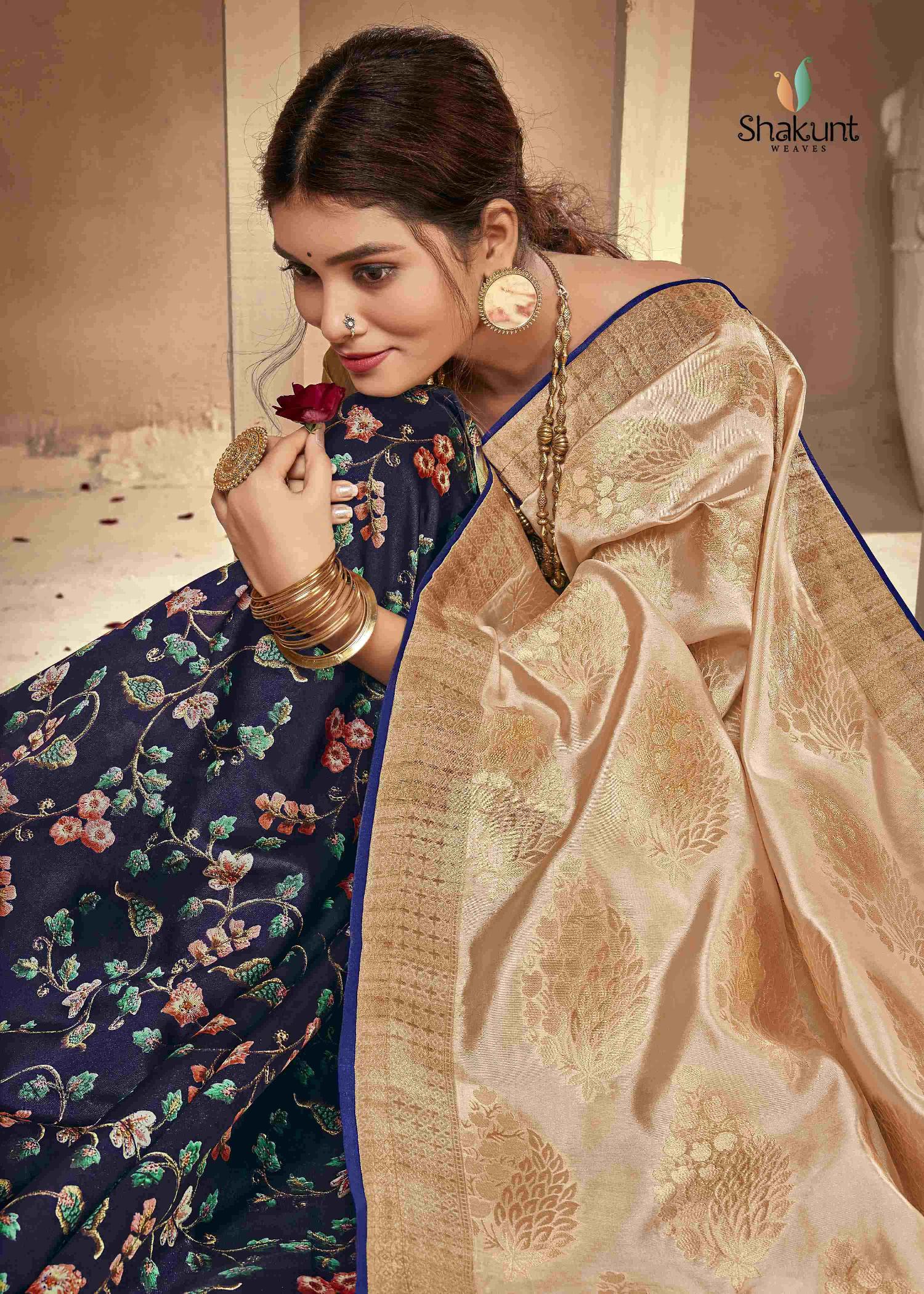 shakunt weaves apurva silk attrective digital print saree catalog