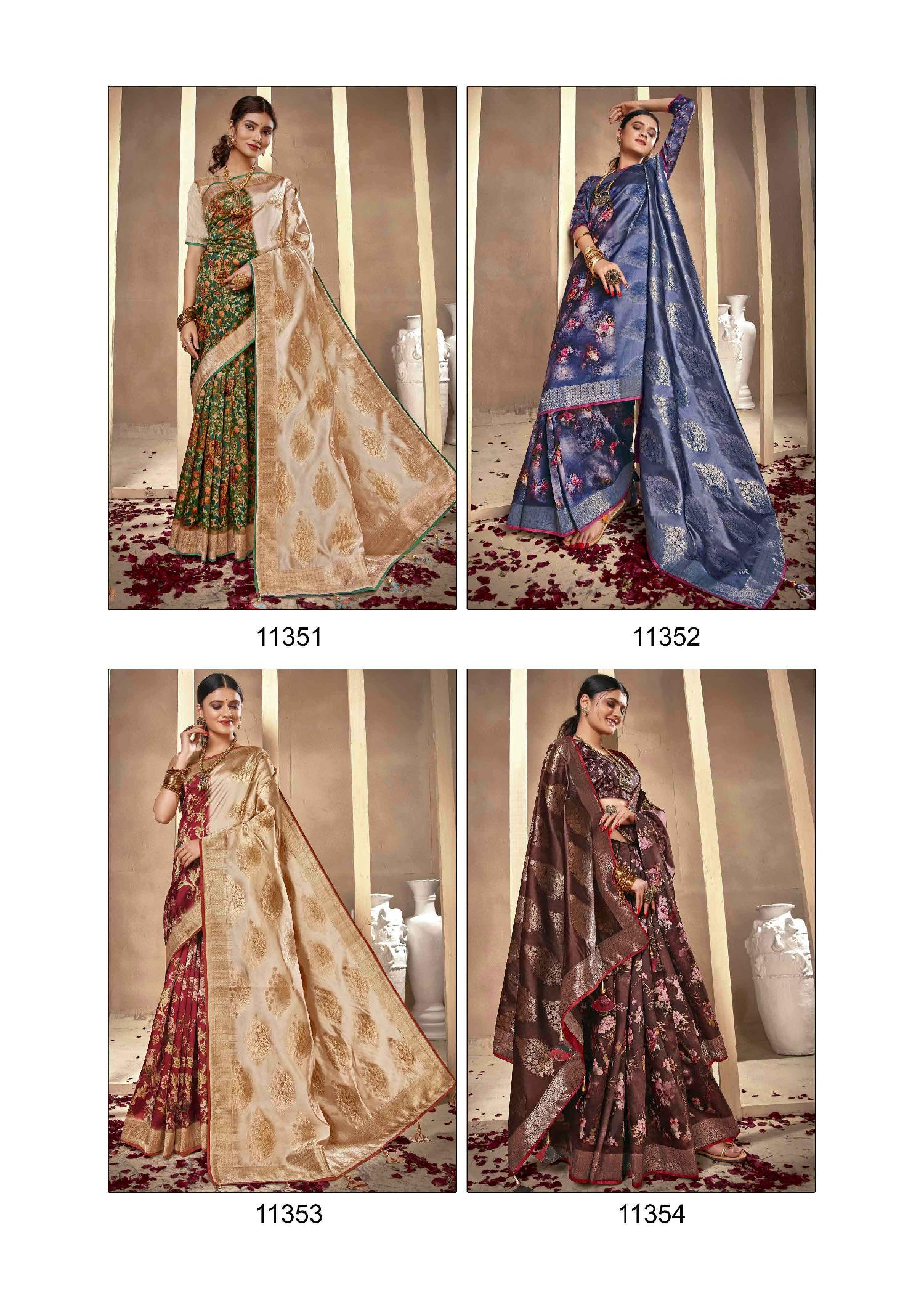 shakunt weaves apurva silk attrective digital print saree catalog