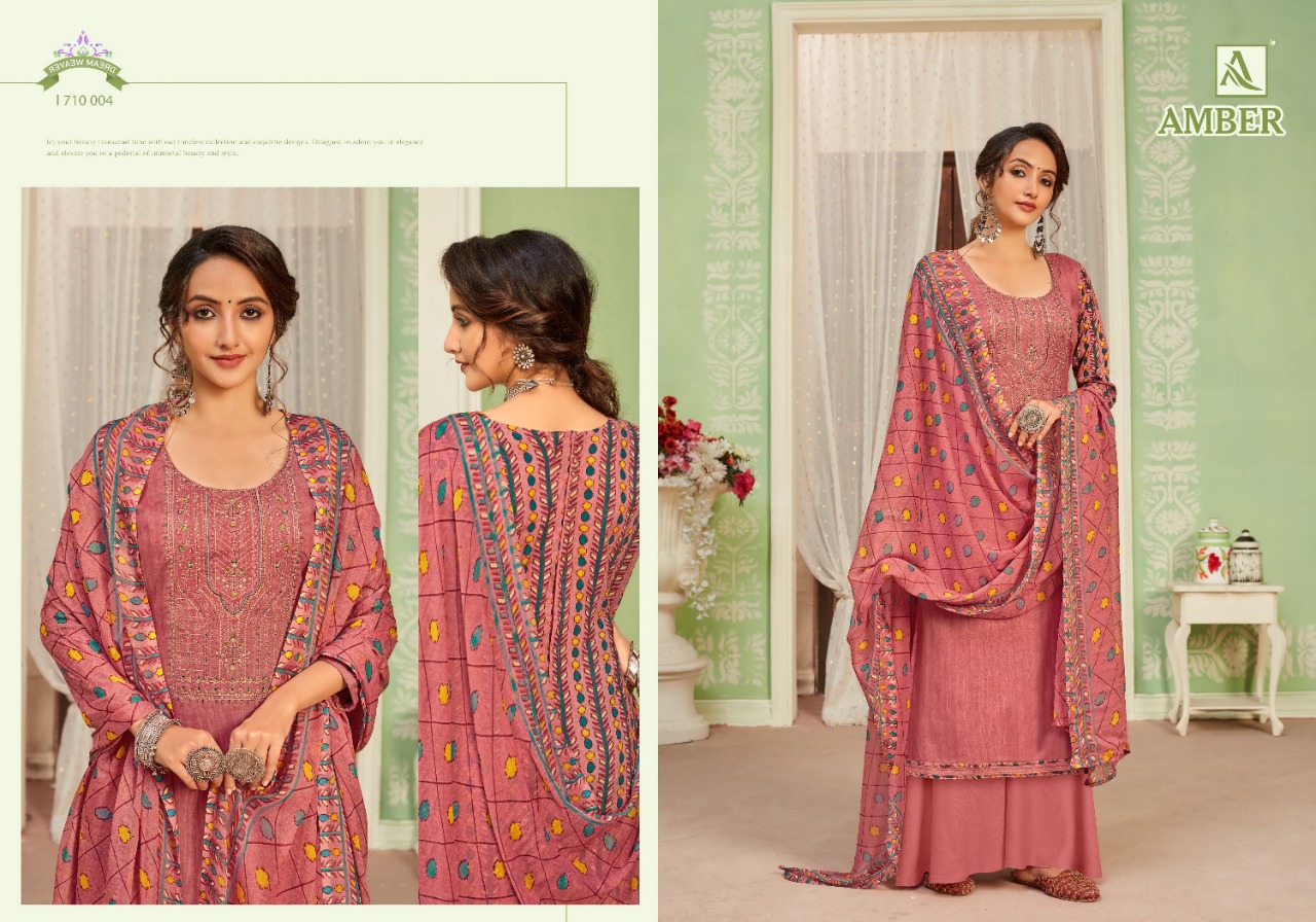 alok suit amber pure viscose innovative print salwar suit catalog