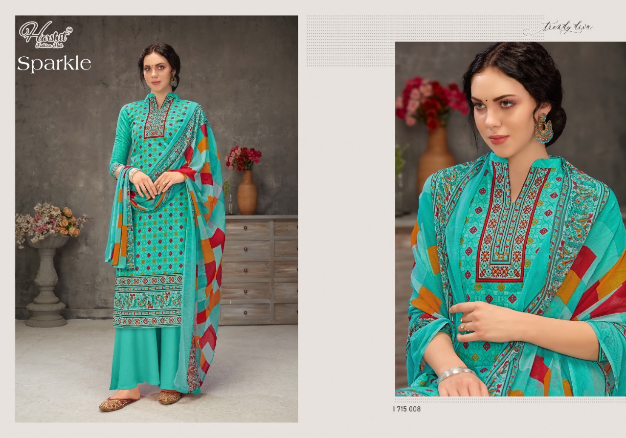 alok suit sparkle pure cotton cambric exclusive digital print salwar suit catalog