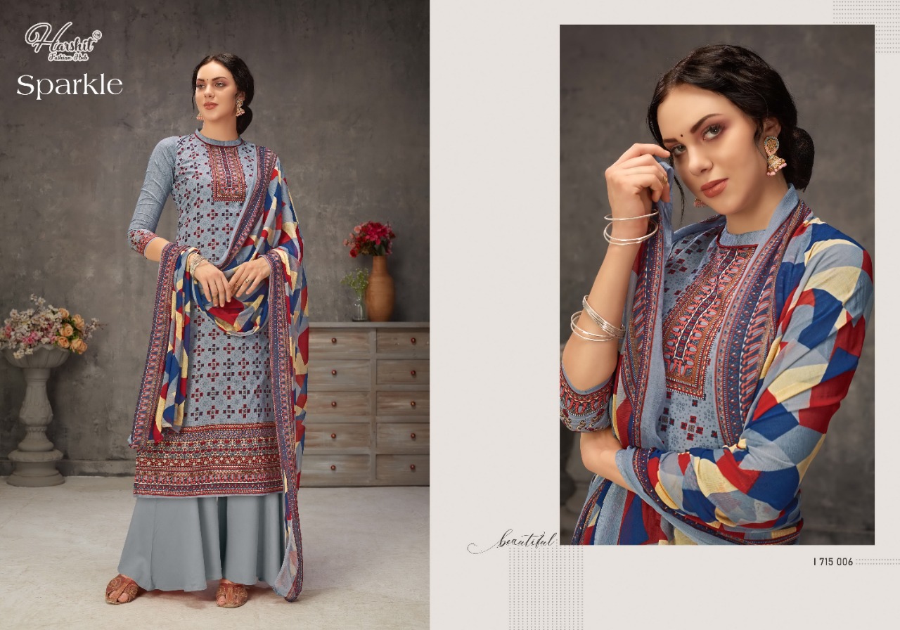 alok suit sparkle pure cotton cambric exclusive digital print salwar suit catalog