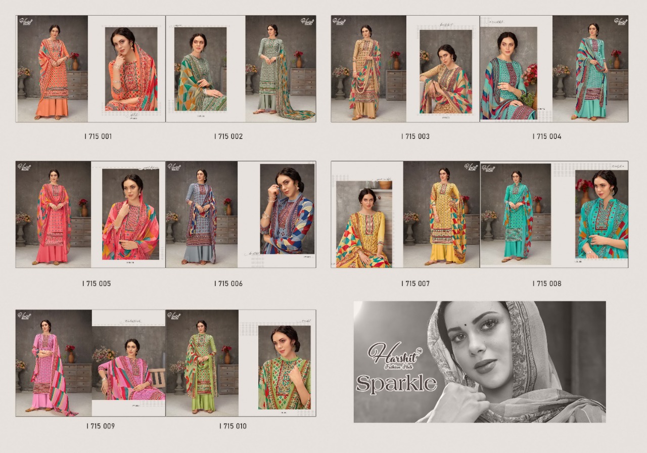 alok suit sparkle pure cotton cambric exclusive digital print salwar suit catalog