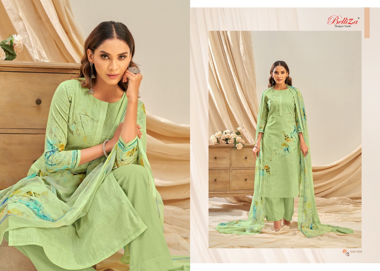 beliza designer studio rukhsar cotton elegant look salwar suit catalog