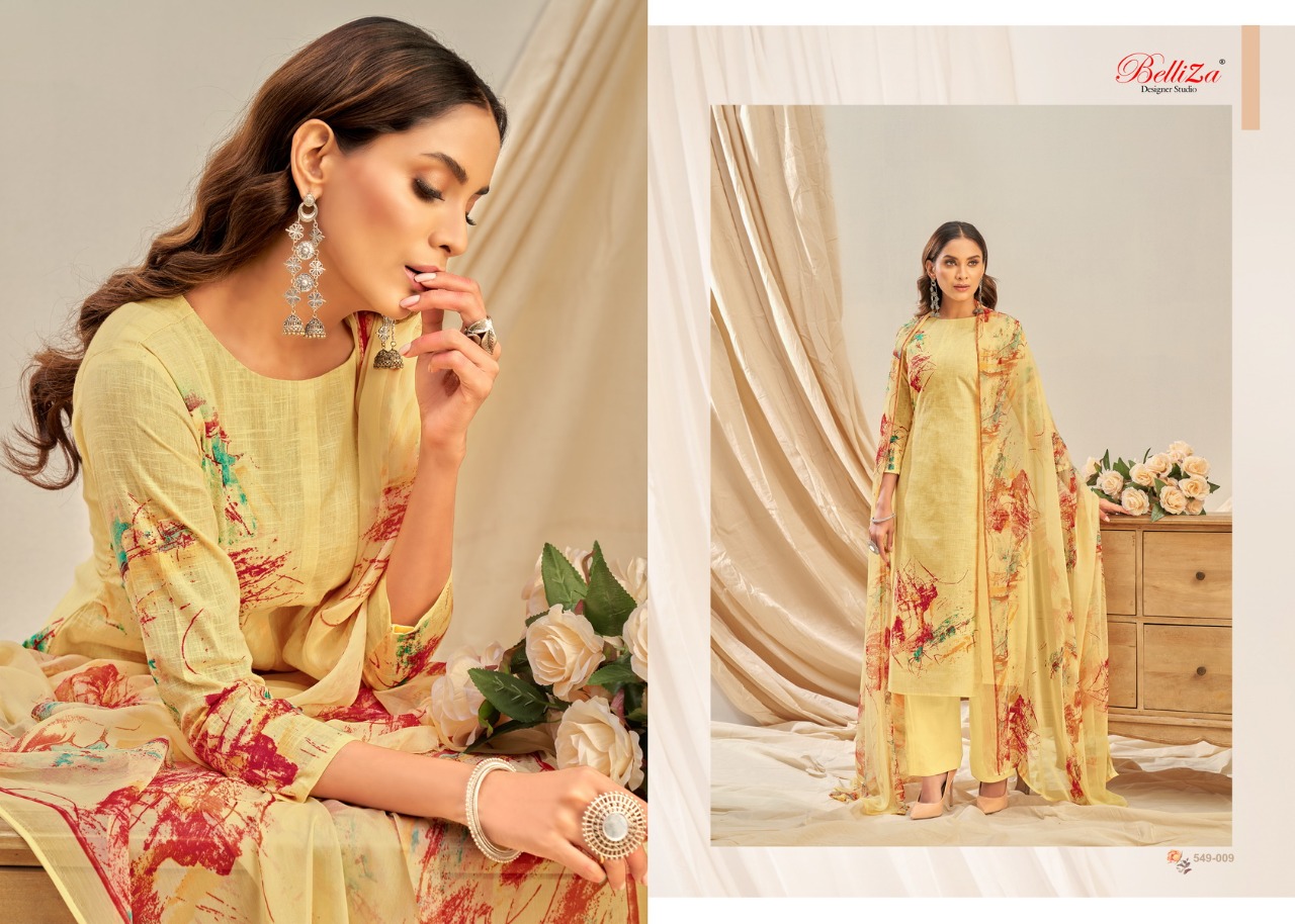 beliza designer studio rukhsar cotton elegant look salwar suit catalog