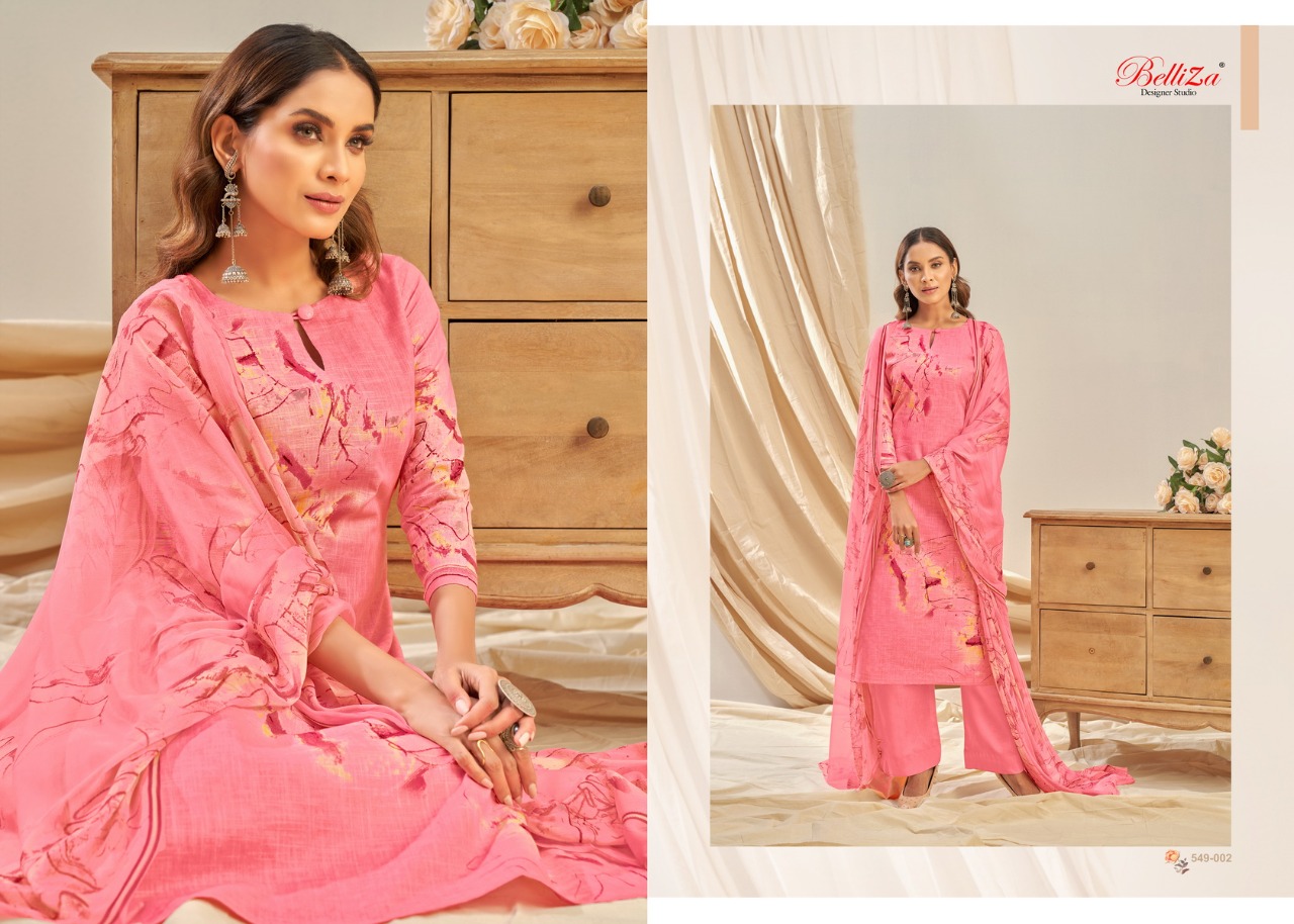 beliza designer studio rukhsar cotton elegant look salwar suit catalog