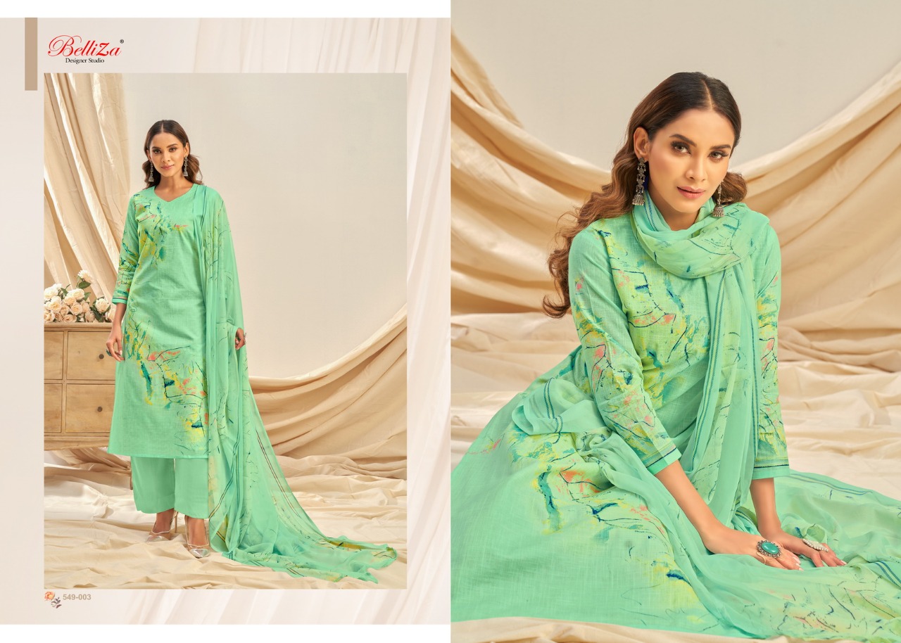 beliza designer studio rukhsar cotton elegant look salwar suit catalog