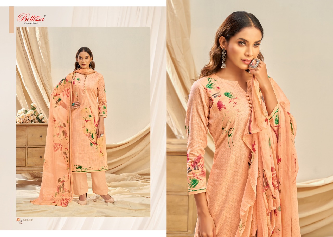 beliza designer studio rukhsar cotton elegant look salwar suit catalog