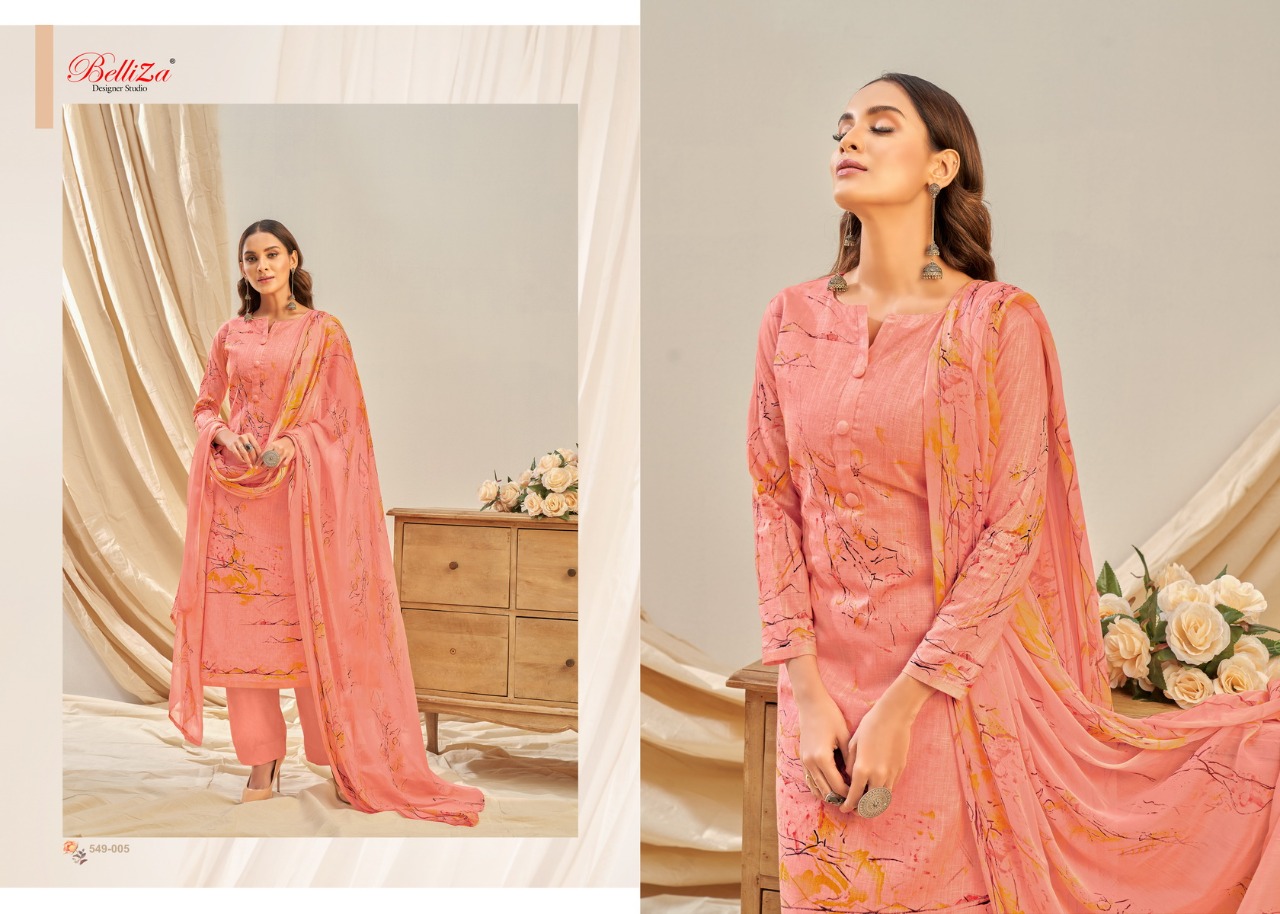 beliza designer studio rukhsar cotton elegant look salwar suit catalog