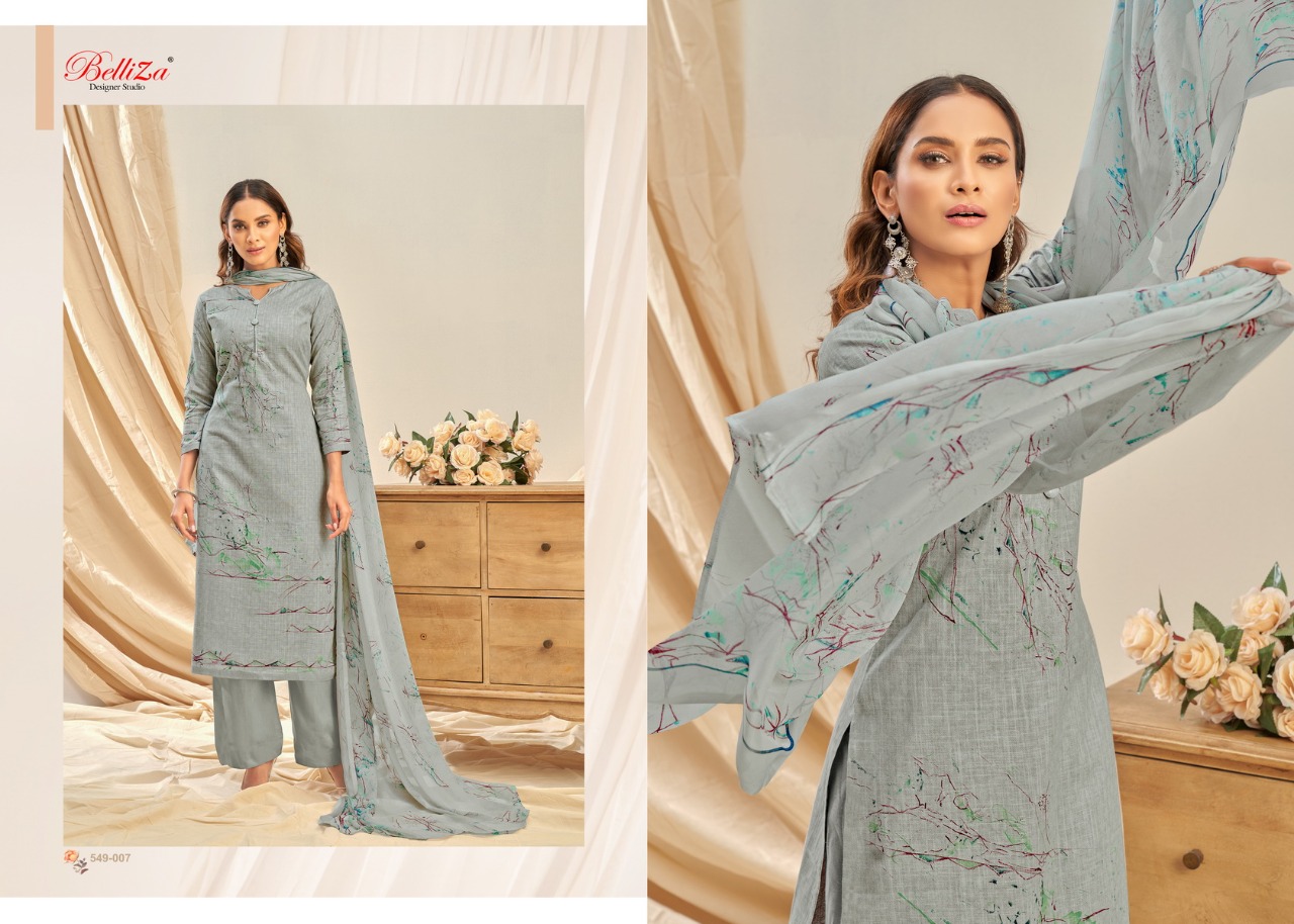 beliza designer studio rukhsar cotton elegant look salwar suit catalog