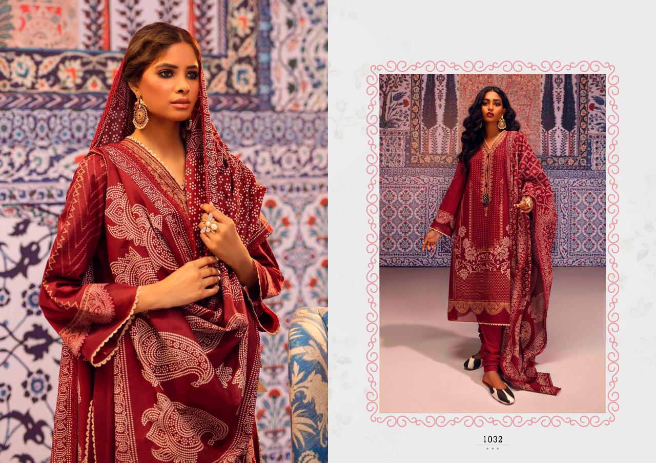 deepsy suit  mahay 2 pure cotton gorgeous look salwar suit shiffon dupatta catalog