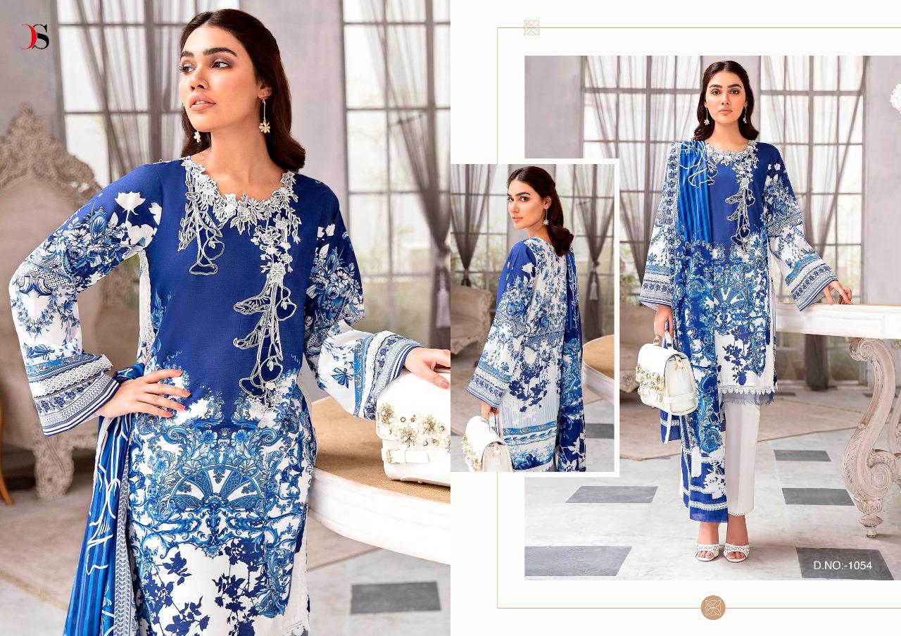 deepsy suit Firdous urbane 2 cotton astonishing print cotton mal mal dupatta salwar suit catalog