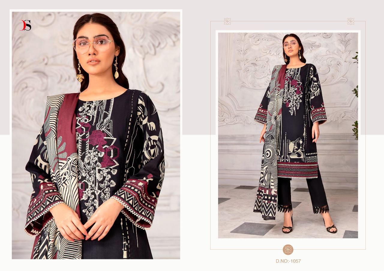 deepsy suit Firdous urbane 2 cotton astonishing print cotton mal mal dupatta salwar suit catalog