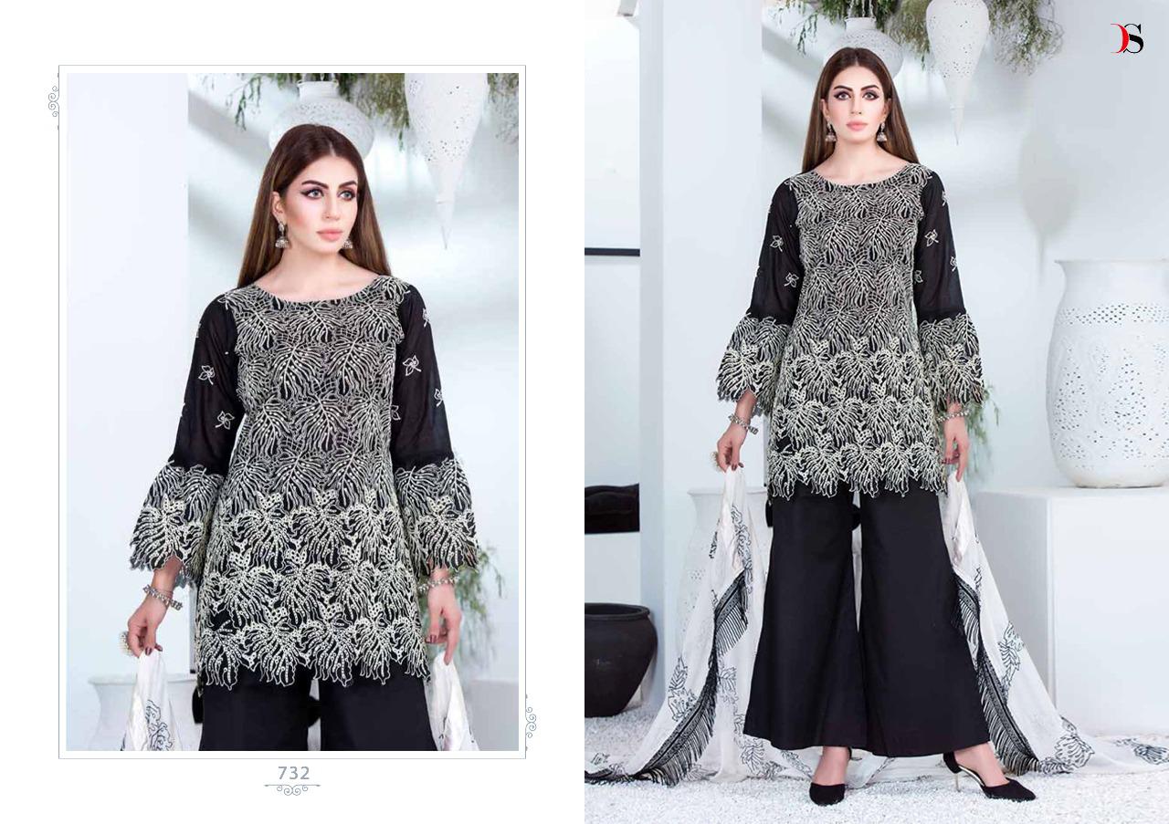 deepsy suit Maria b black beauty cotton attrective look salwar suit catalog