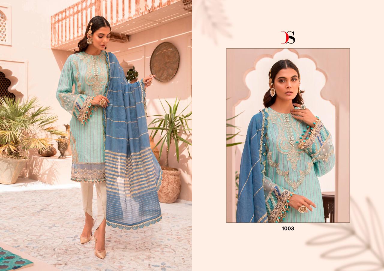 deepsy suit Mariab lawn 3 cotton attrective look salwar suit catalog