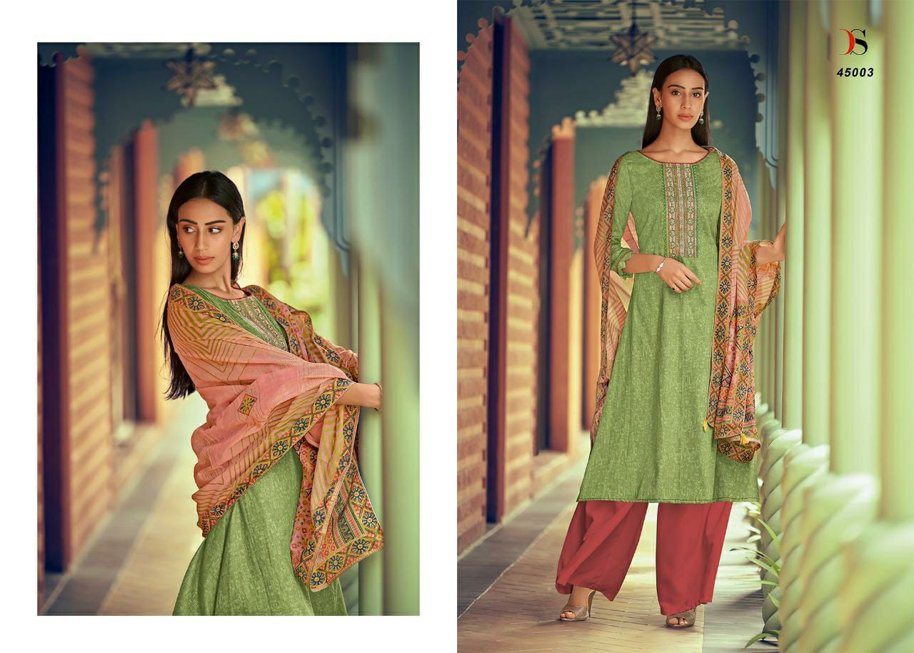 deepsy suit panghat 3 cotton attrective look and colours salwar suit catalog