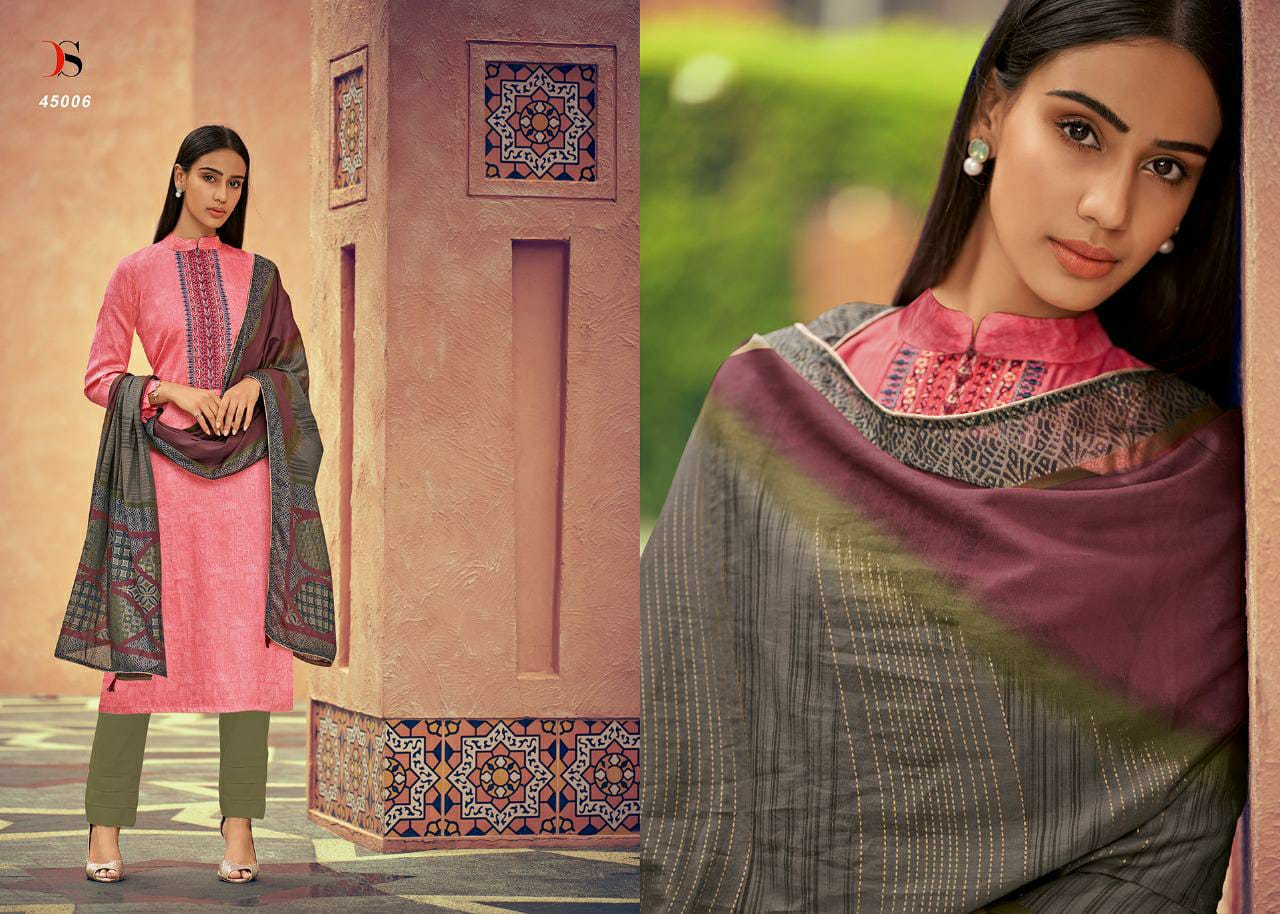 deepsy suit panghat 3 cotton attrective look and colours salwar suit catalog